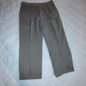 Jeffrey Banks Men's Gray Wool Dress Formal Pants Trousers - Size 38R. Bg45
